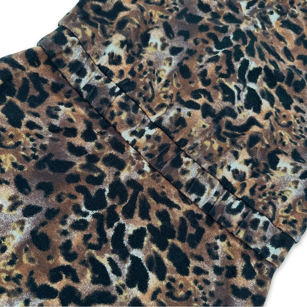 Vintage Lord and Taylor animal print dress size 4 - Picture 3 of 4